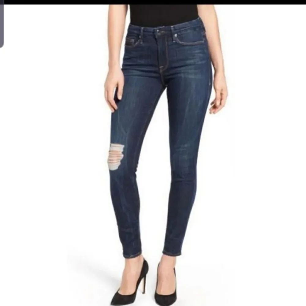 Good American good legs distressed Jeans sz 0/25